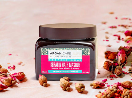 ARGANICARE Masque réparateur et nutritif - Kératine - Nymphora