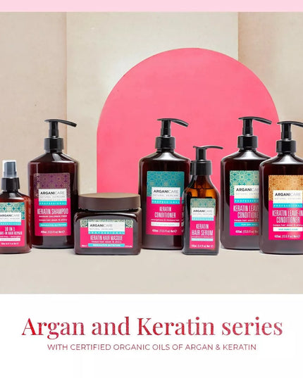ARGANICARE Masque réparateur et nutritif - Kératine - Nymphora