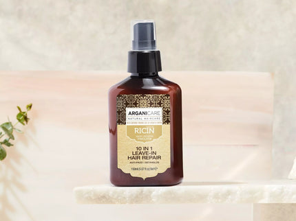 ARGANICARE Spray réparateur 10-en-1 sans-rinçage - Ricin - Nymphora