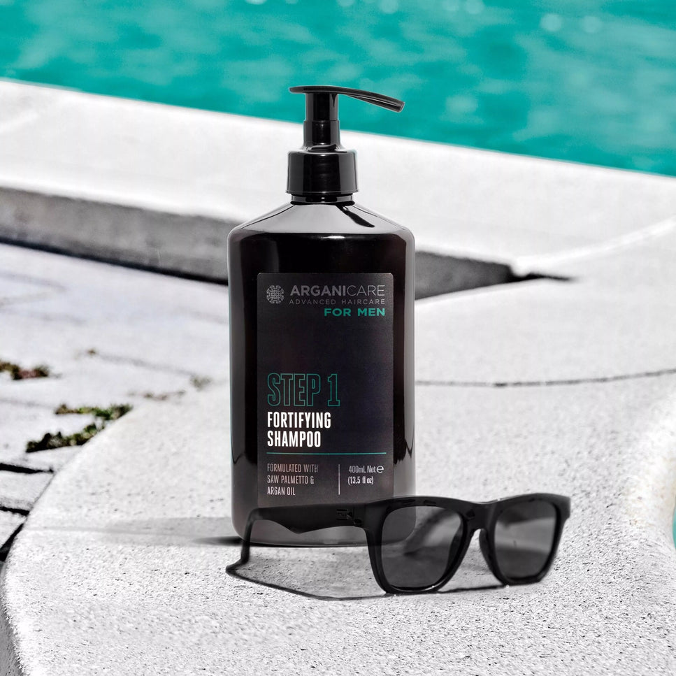 ARGANICARE Shampoing antichûte de cheveux - Étape 1 - Homme - Nymphora