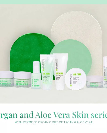 Gommage visage exfoliant et purifiant - Tous types de peaux - Aloe Vera - Nymphora