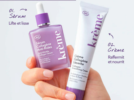 KRÈME SÉRUM COLLAGÈNE ANTI-RIDES - 30ml - Nymphora