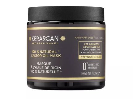 Kerargan - Masque Anti-Chute à l'Huile de Ricin - 500ml - Nymphora