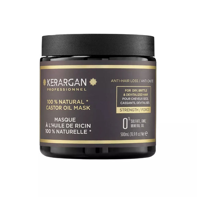 Kerargan - Masque Anti-Chute à l'Huile de Ricin - 500ml - Nymphora