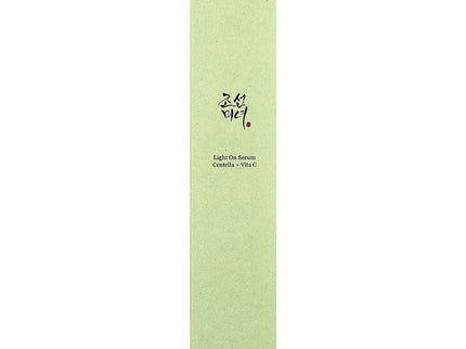 BEAUTY OF JOSEON LIGHT ON SERUM Centella + Vitamine C Illuminant - 30ml - Nymphora
