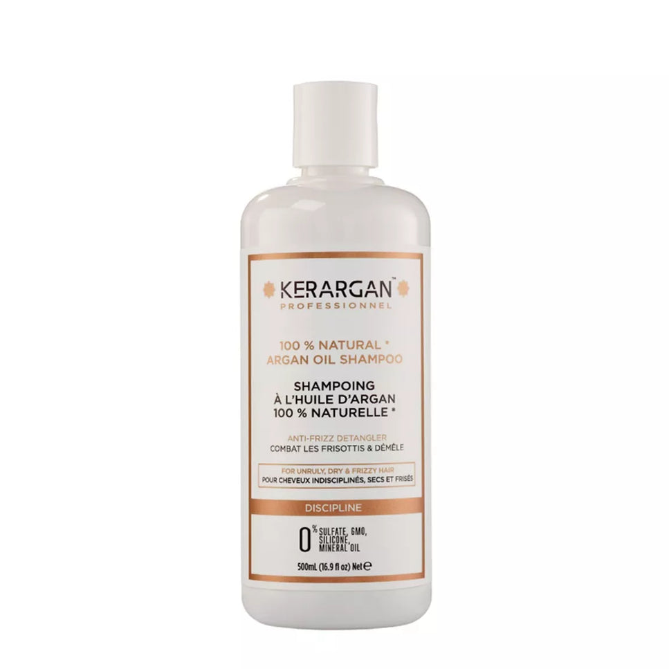 Kerargan - Shampoing Disciplinant à l'Huile d'Argan - 500ml - Nymphora