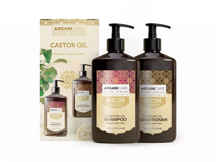 ARGANICARE Duo acceélerateur à base d'huile de Ricin - Nymphora