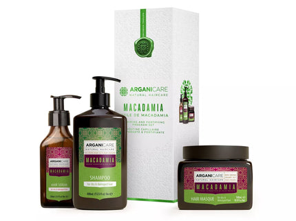 ARGANICARE Coffret Trio - Rituel à l'Huile de Macadamia - Nymphora
