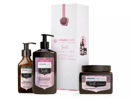 Arganicare Coffret Trio Lissant & Brillance Protéine de Soie - Nymphora