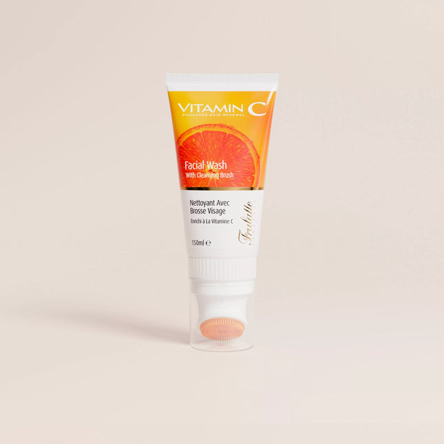ARGANICARE Nettoyant avec brosse visage enrichi à la Vitamine C - Nymphora