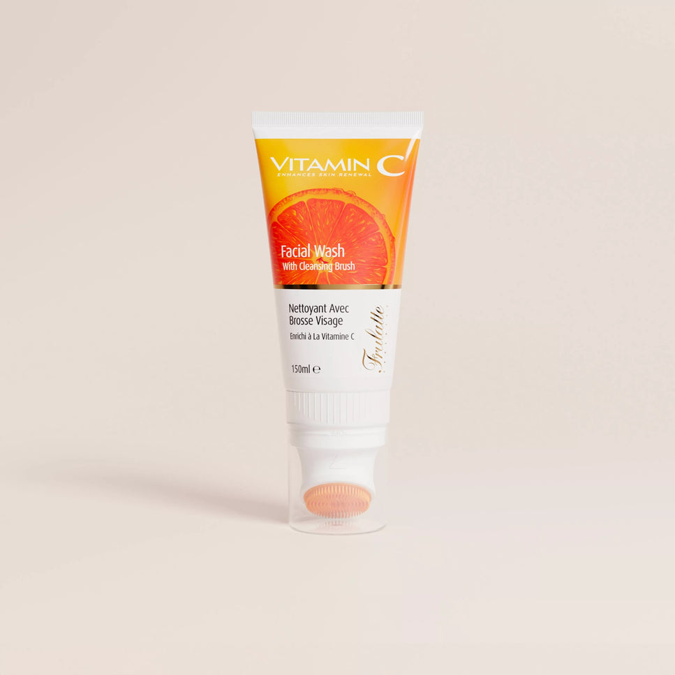 ARGANICARE Nettoyant avec brosse visage enrichi à la Vitamine C - Nymphora