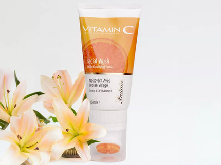 ARGANICARE Nettoyant avec brosse visage enrichi à la Vitamine C - Nymphora