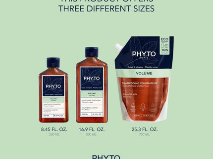 PHYTO VOLUME Shampooing Volumateur - 250ml - Nymphora