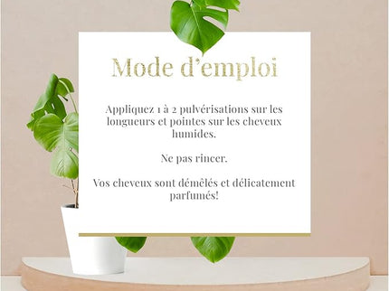 ARGANICARE Spray réparateur 10-en-1 sans-rinçage - Ricin - Nymphora