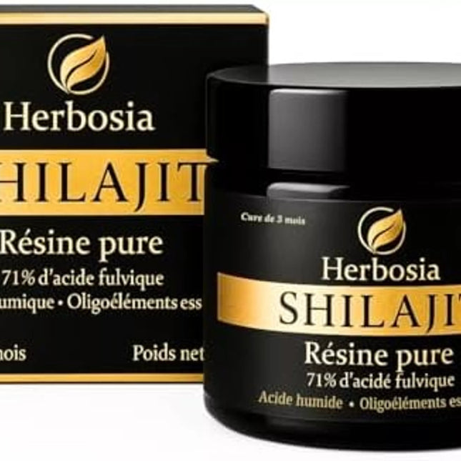 HERBOSIA Shilajit Himalaya Naturel 50 g - Nymphora