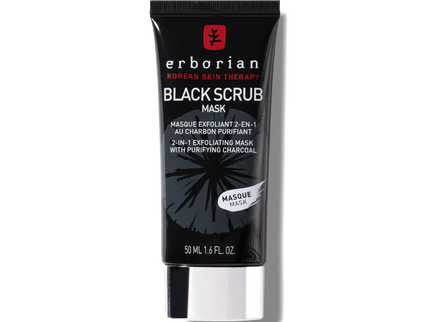 ERBORIAN BLACK SCRUB Masque au Charbon 50ml - Nymphora