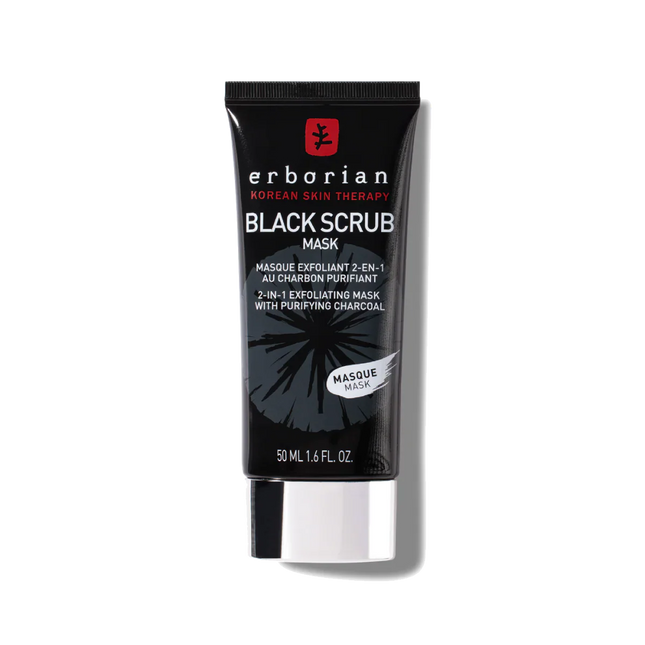 ERBORIAN BLACK SCRUB Masque au Charbon 50ml - Nymphora