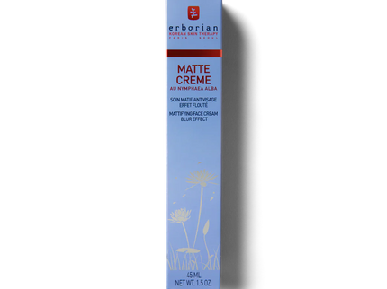 ERBORIAN MATTE Crème Base de Teint Matifiante 15ml - Nymphora