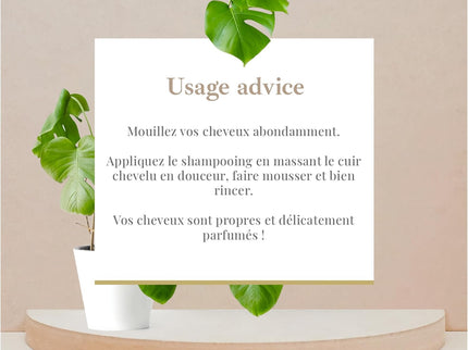 ARGANICARE Shampoing antichûte de cheveux - Étape 1 - Homme - Nymphora