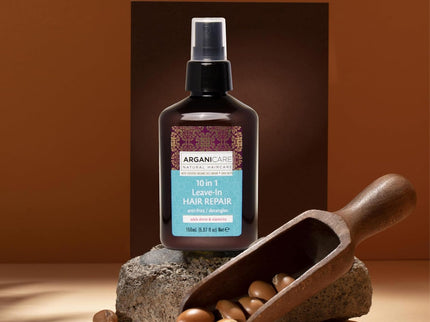 ARGANICARE Spray réparateur 10-en-1 sans-rinçage - Ricin - Nymphora