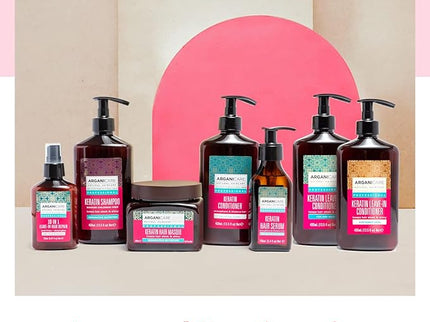 ARGANICARE Spray réparateur 10-en-1 sans-rinçage - Kératine - Nymphora