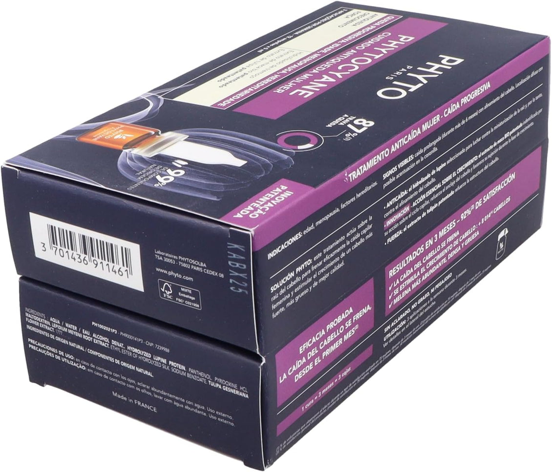 PHYTOCYANE PROGRESSIVE Traitement Antichute Femme - 12x5ml - Nymphora