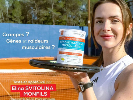 GRANIONS DÉCONTRACTANT MUSCULAIRE COLLAGENE MARIN Marin Goût Citron - 300g - Nymphora