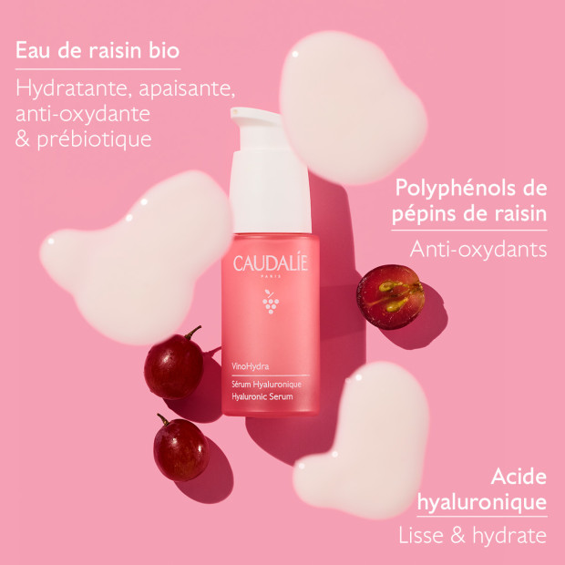 CAUDALIE VINOHYDRA Sérum Hyaluronique - 30ml - Nymphora