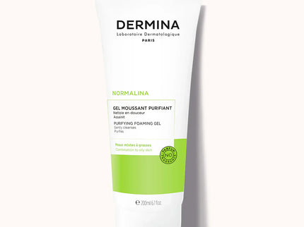 DERMINA NORMALINA Gel Moussant Purifiant - 200ml - Nymphora