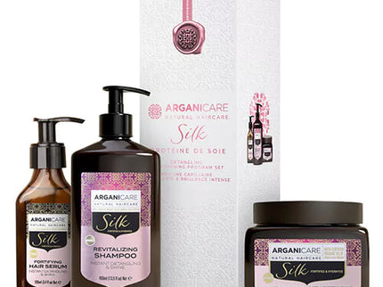 Arganicare Coffret Trio Lissant & Brillance Protéine de Soie - Nymphora