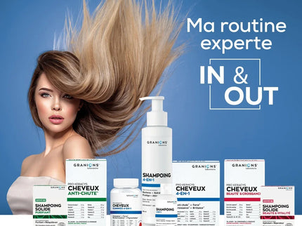 GRANIONS PRO KERACYS Cheveux 4 en 1 - 60 Gummies - Nymphora