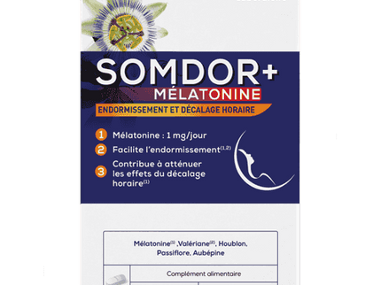 GRANIONS SOMDOR+ MÉLATONINE - 15 comprimés - Nymphora