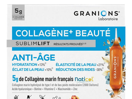 GRANIONS COLLAGENE + BEAUTÉ Sublimlift - 10 Ampoules - Nymphora