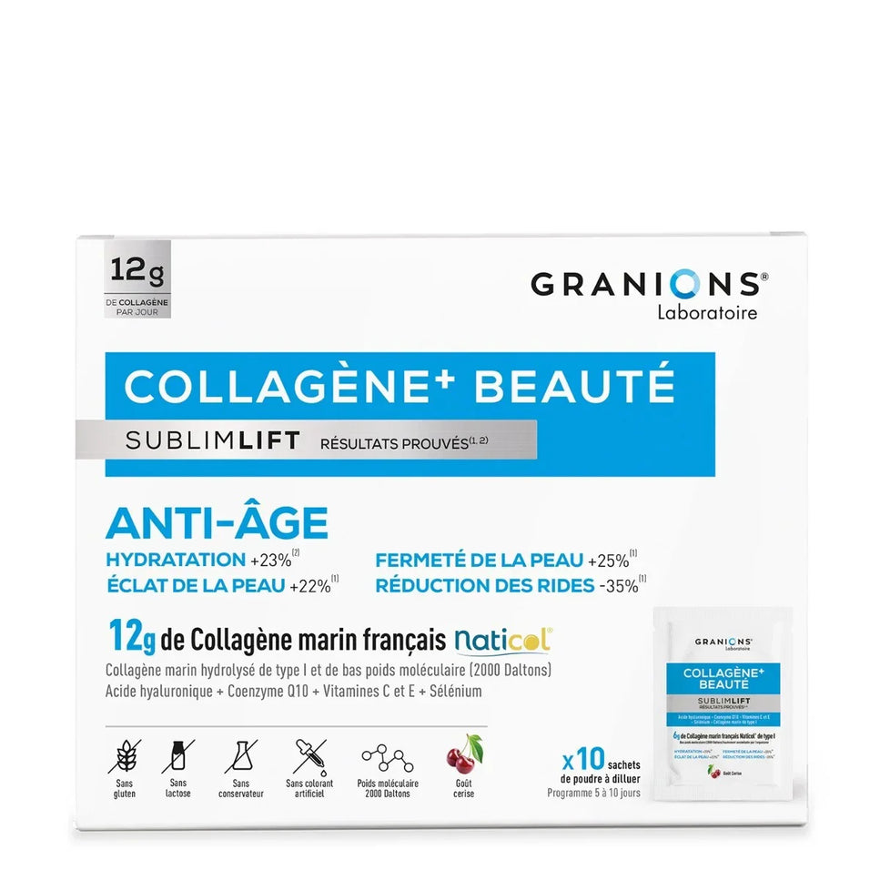 GRANIONS COLLAGENE + BEAUTÉ Sublimlift - 10 Sachets - Nymphora
